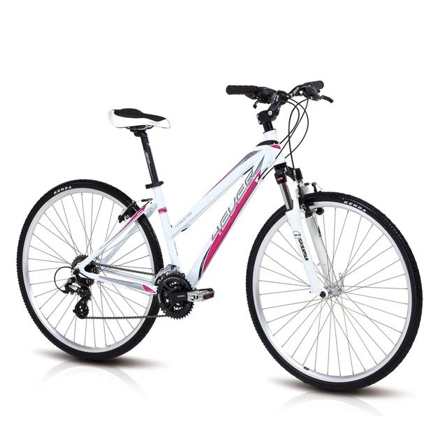 Dámsky crossový bicykel 4EVER Prestige 2013 - červená