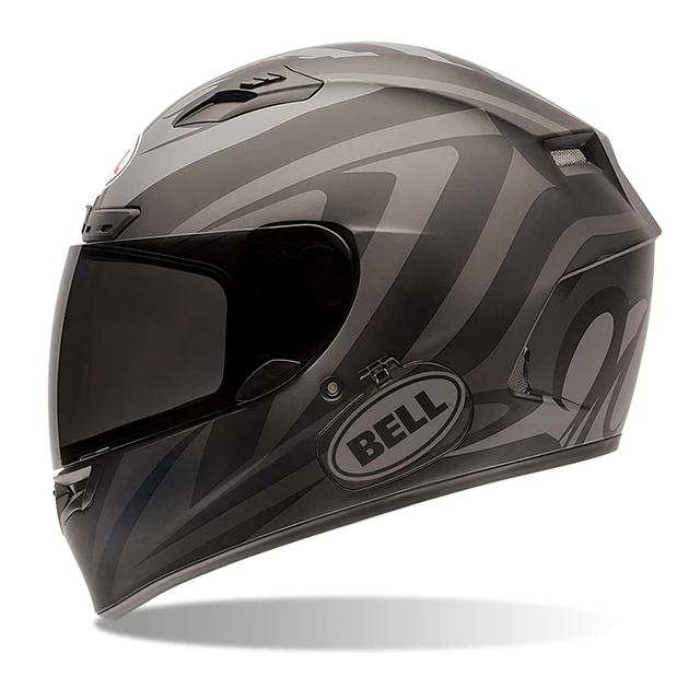 Moto prilba BELL Qualifier DLX - Solid Matte Black - Impulse Black