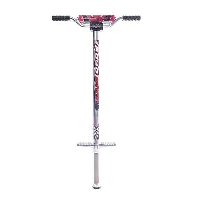Skákacia tyč Pogostick - oranžová - červená