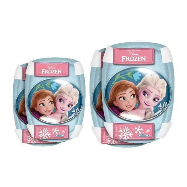 Chrániče lakťov a kolien Frozen II - svetlo modré