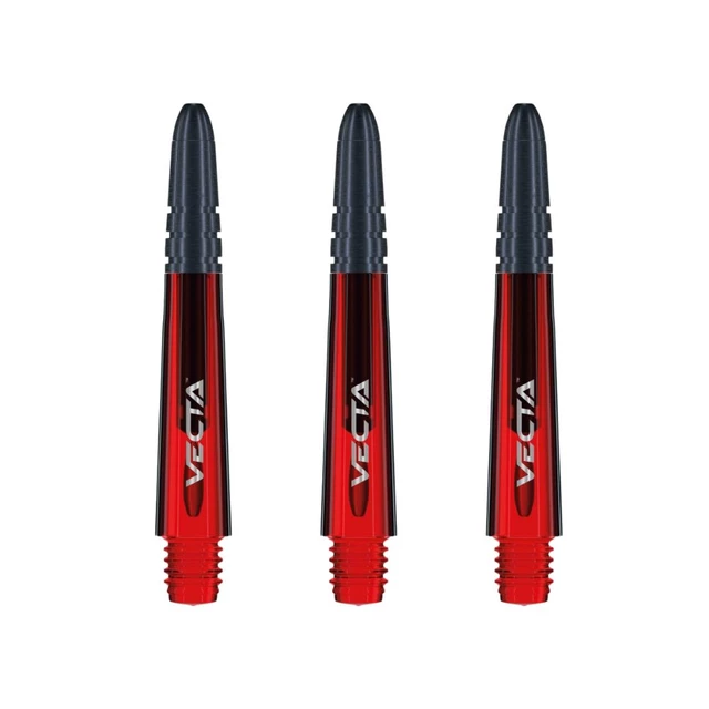 Násadky Winmau Vecta Short - červená - červená