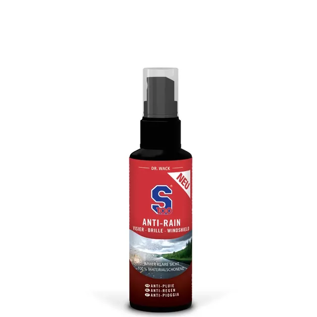 Prípravok na plexi S100 Anti-Rain 100 ml vrátane utierky z mikrovlákna