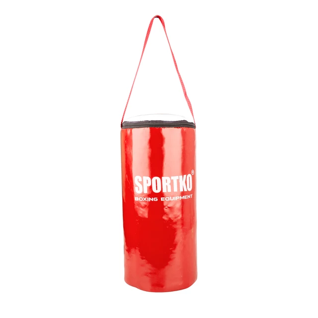 Detské boxovacie vrece SportKO MP10 19x40cm / 3kg - modro-biela