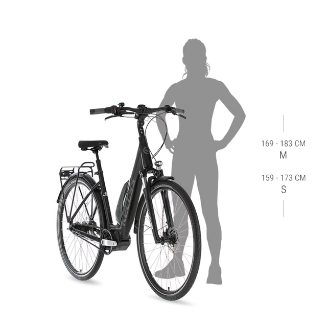Mestský elektrobicykel KELLYS ESTIMA 10 SH 504Wh 28" 8.0 - White