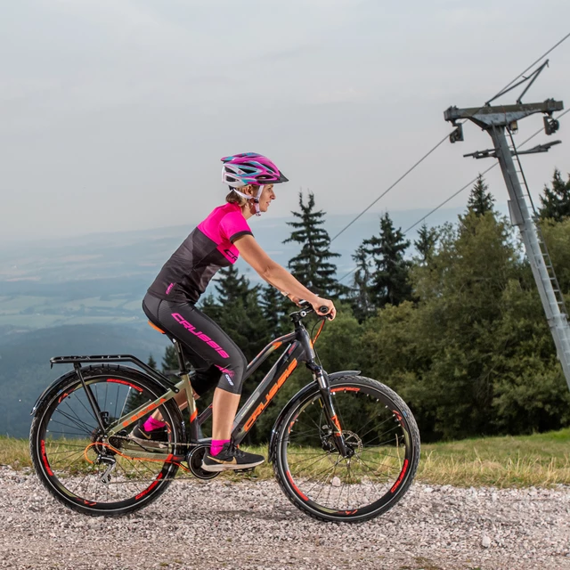 Dámsky trekingový elektrobicykel Crussis e-Savela 7.6-M - model 2021