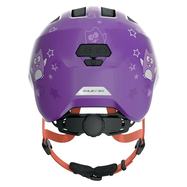 Detská cyklo prilba Abus Smiley 3.0 - Purple Star