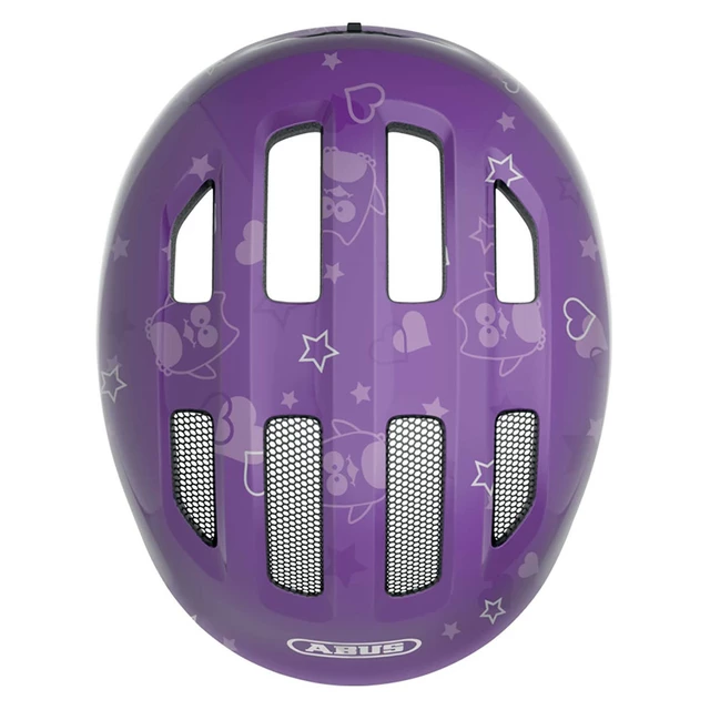 Detská cyklo prilba Abus Smiley 3.0 - Purple Star