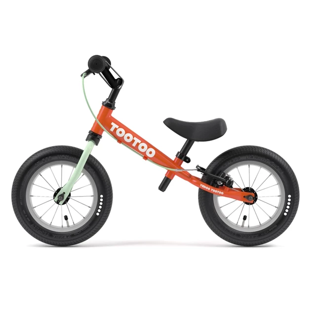 Odrážadlo Yedoo TooToo 12" - Mint - Redorange