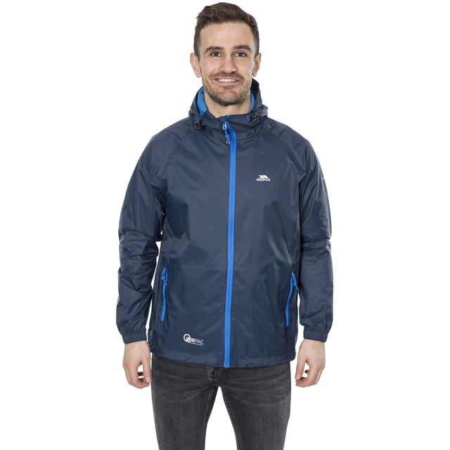 Unisex skladacia bunda Trespass Qikpac Jacket - FLINT
