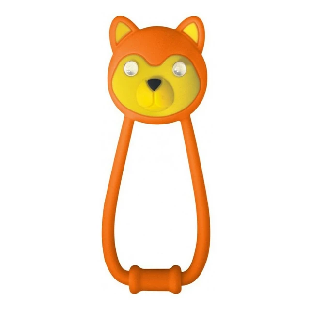 Predné osvetlenie na bicykel Kellys Teddy - Orange - Orange