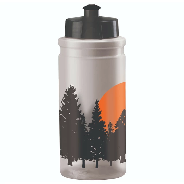 Cyklo fľaša Kellys Trace 022 0,5l - Trail Semi-Transparent White - Forest Semi-Transparent White