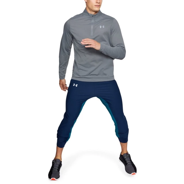 Pánska mikina Under Armour Threadborne Streaker 1/4 Zip - Orange