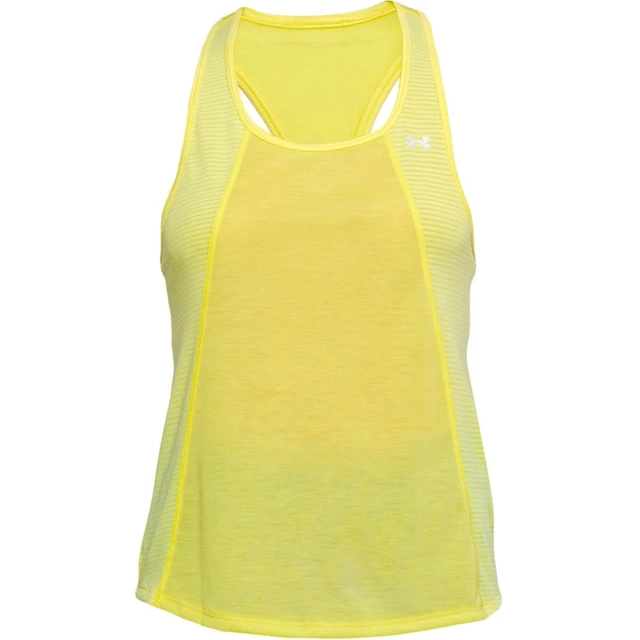 Dámske tielko Under Armour Threadborne Fashion Tank - Tokyo Lemon Full Heather - Tokyo Lemon Full Heather