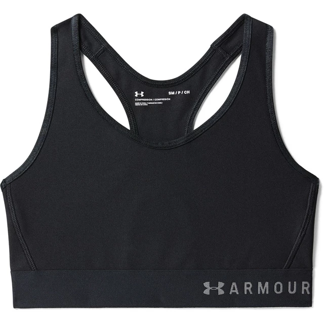 Dámska športová podprsenka Under Armour Mid Keyhole - Halo Gray