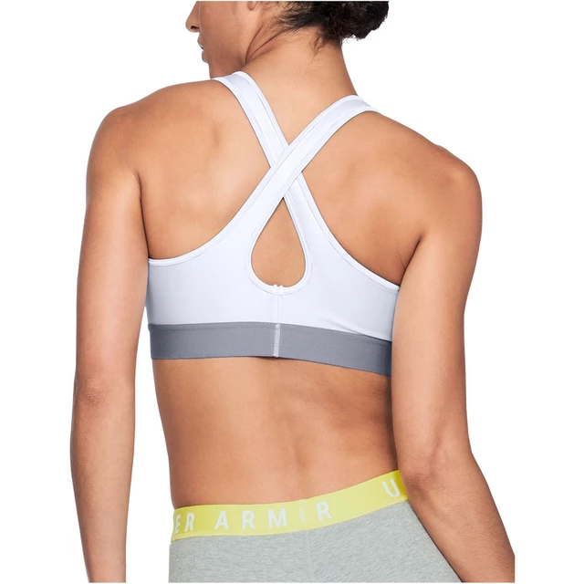 Dámska športová podprsenka Under Armour Mid Crossback - Lipstick