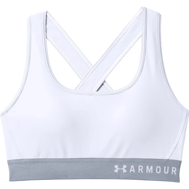 Dámska športová podprsenka Under Armour Mid Crossback - Lipstick