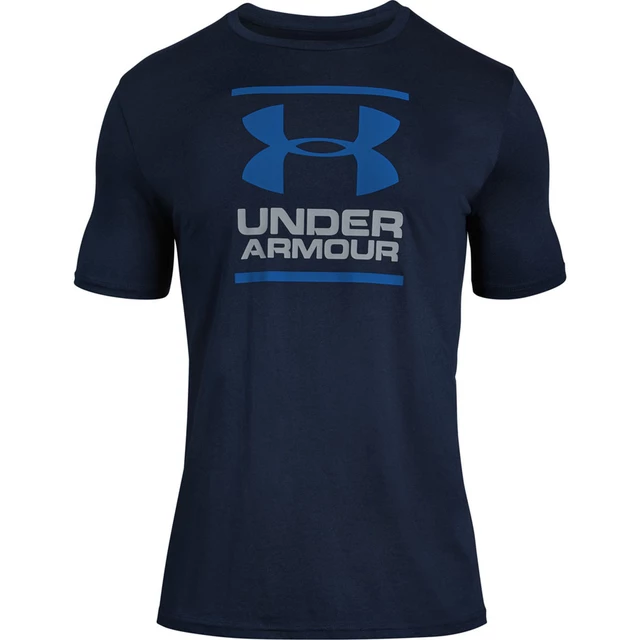 Pánske tričko Under Armour GL Foundation SS T - Charcoal Medium Heather/Graphite/Black