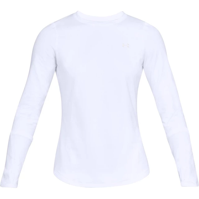 Dámske tričko Under Armour CG Armour Crew - White /  / Metallic Silver