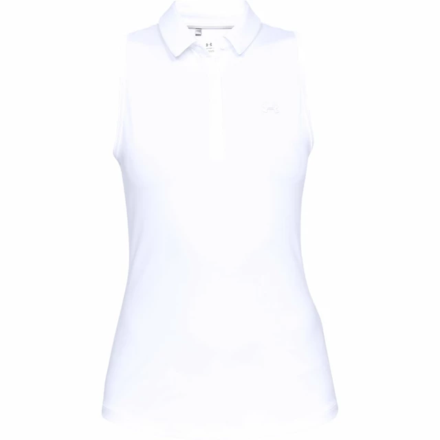 Dámske tielko s límčekom Under Armour Zinger SL - White