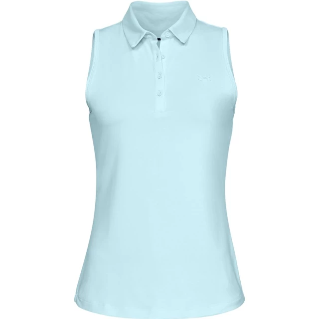 Dámske tielko s límčekom Under Armour Zinger SL - Fuse Teal