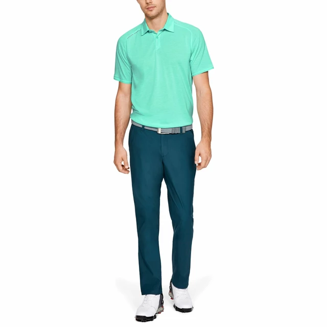Pánske tričko Under Armour Tour Tips Polo - Neo Turquoise