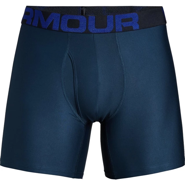 Pánske boxerky Under Armour Tech 6in 2 Pack - Mod Gray Light Heather