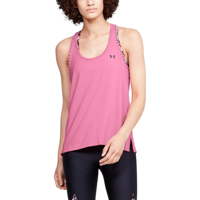 Dámske tielko Under Armour Knockout Tank - Lipstick