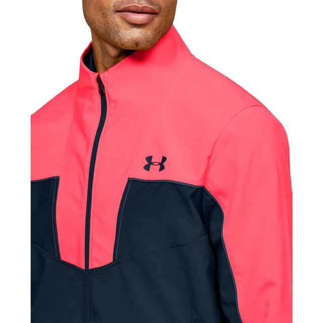 Pánska golfová bunda Under Armour Storm Windstrike Full Zip - Black