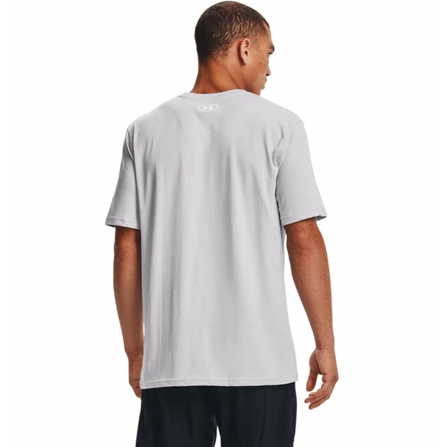 Pánske tričko Under Armour Team Issue Wordmark SS - White