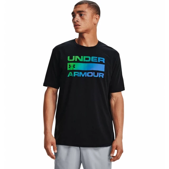 Pánske tričko Under Armour Team Issue Wordmark SS - White