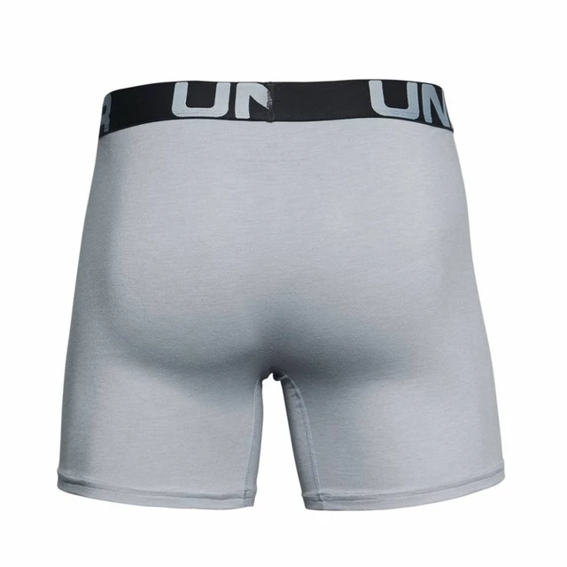 Boxerky Under Armour Charged Cotton 6in 3ks - Black