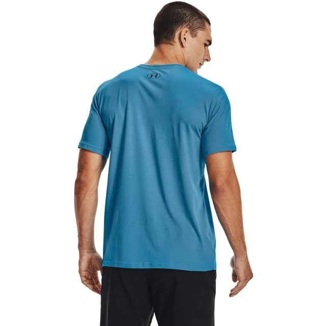 Pánske tričko Under Armour GL Foundation SS T - Charcoal Medium Heather/Graphite/Black