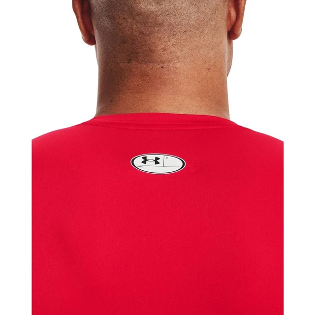 Pánske kompresné tričko Under Armour HG Armour Comp SS - Red