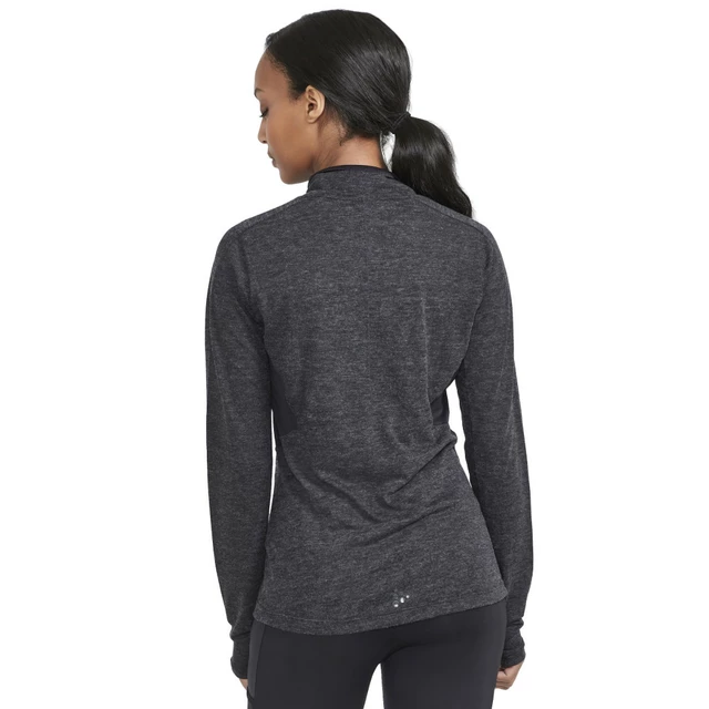Dámske merino tričko CRAFT ADV SubZ Wool LS 2 W - oranžová