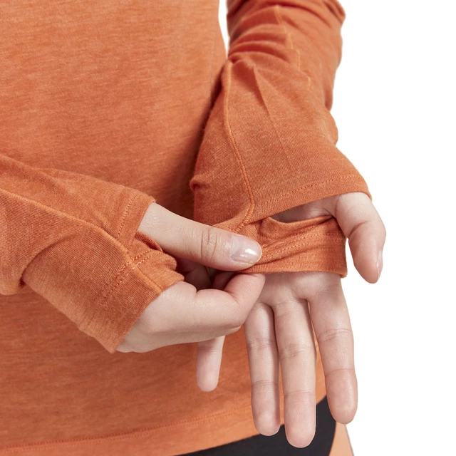 Dámske merino tričko CRAFT ADV SubZ Wool LS 2 W - oranžová