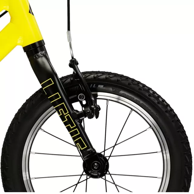 Detský bicykel Kross Liftie 14" - model 2025 - šedá / červená / lesk