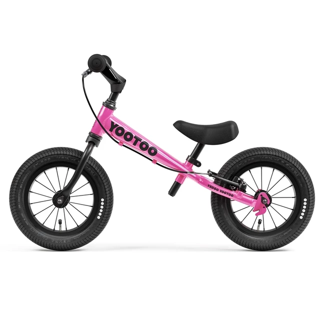 Odrážadlo Yedoo YooToo 12" - Tealblue - Pink