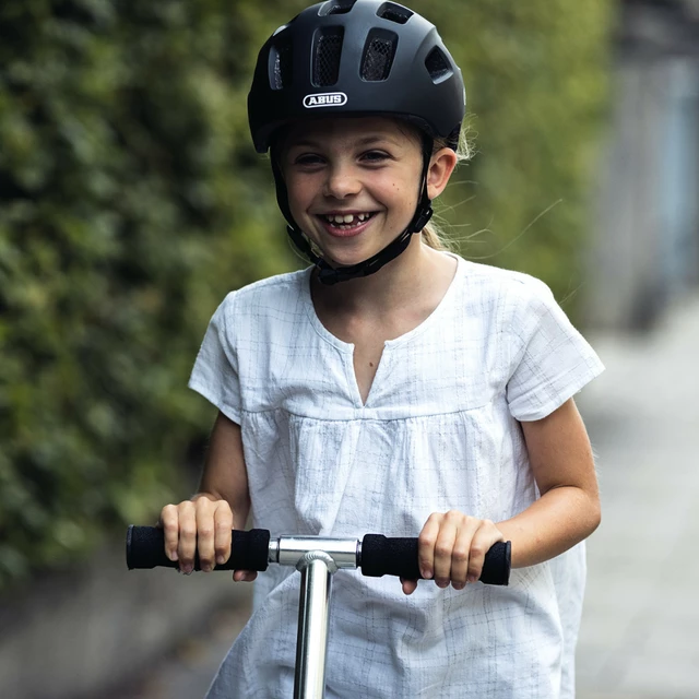 Detská cyklo prilba Abus Youn-I 2.0 - Pearl White