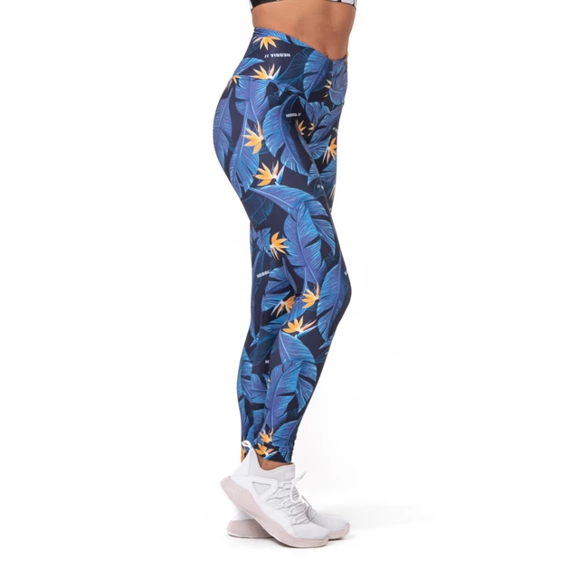 Dámske legíny Nebbia High Waist Ocean Power 561 - Ocean Blue - Ocean Blue
