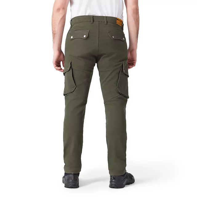 Moto nohavice W-TEC Nuksan - zelená