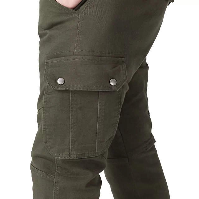 Moto nohavice W-TEC Nuksan - zelená