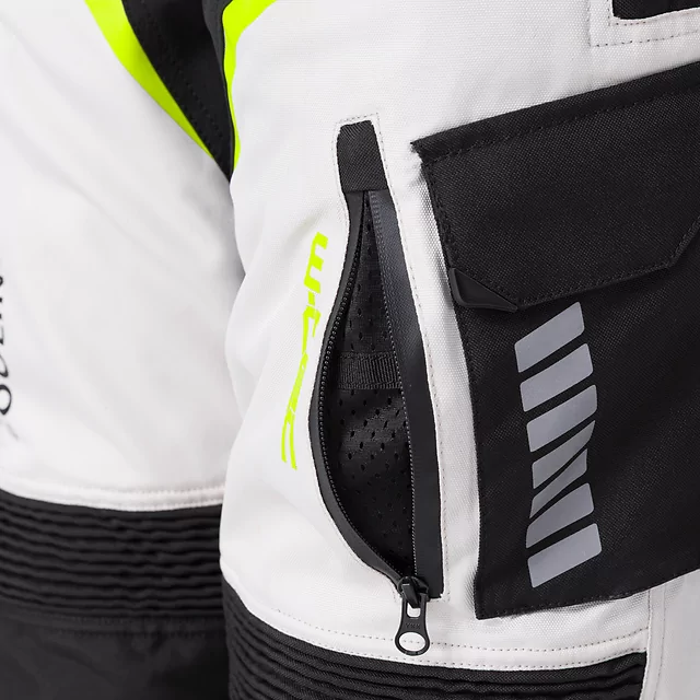 Dámske moto nohavice W-TEC Warao Lady - čierno-modrá