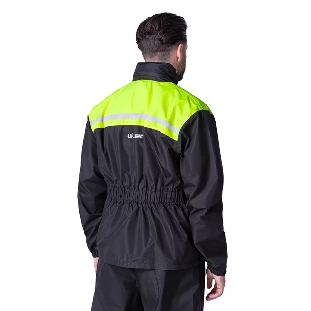 Moto pláštenka W-TEC Rinstop - čierna-fluo