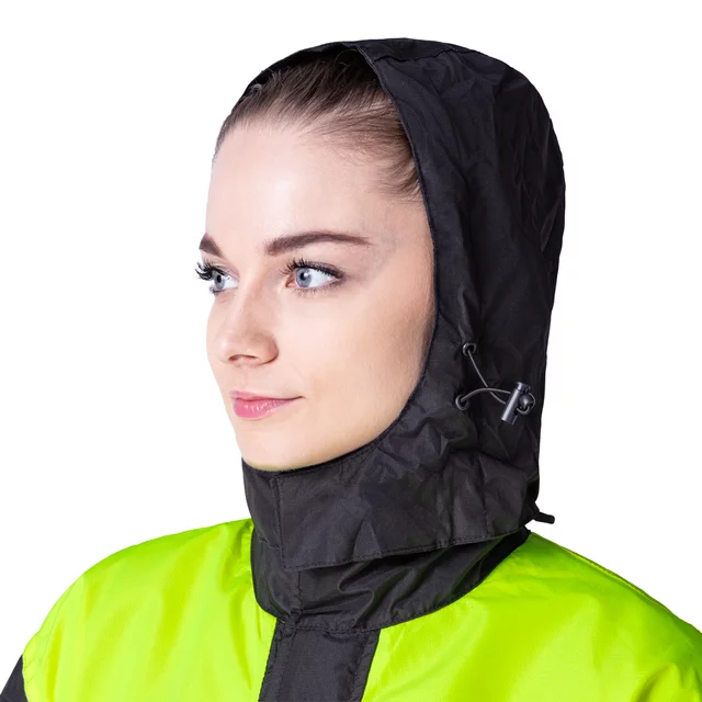 Moto pláštenka W-TEC Rinstop - čierna-fluo