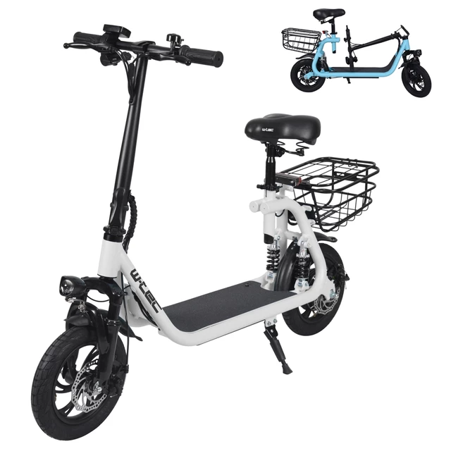 Elektrická kolobežka W-TEC Billar II 500W 12" - 2. akosť - červená