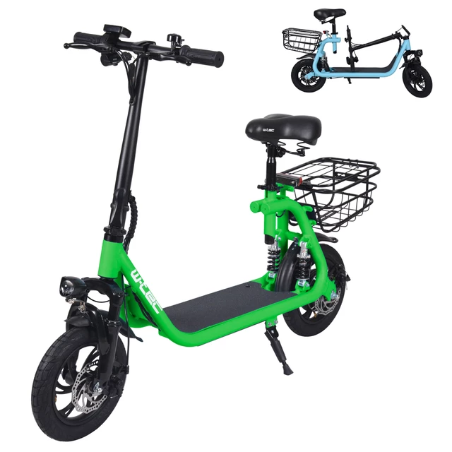 Elektrická kolobežka W-TEC Billar II 500W 12" - 2. akosť - červená