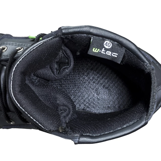 Dámske kožené moto topánky W-TEC Jartalia - čierna