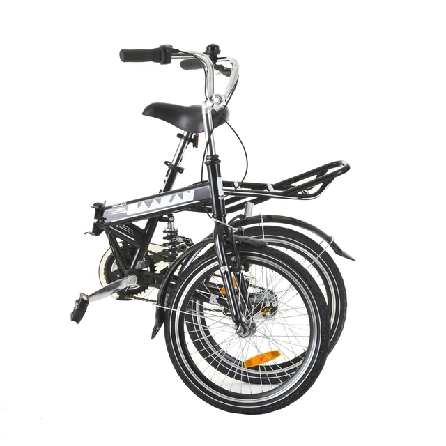 Odpružený skladací bicykel Reactor Comfort 20" - grafit