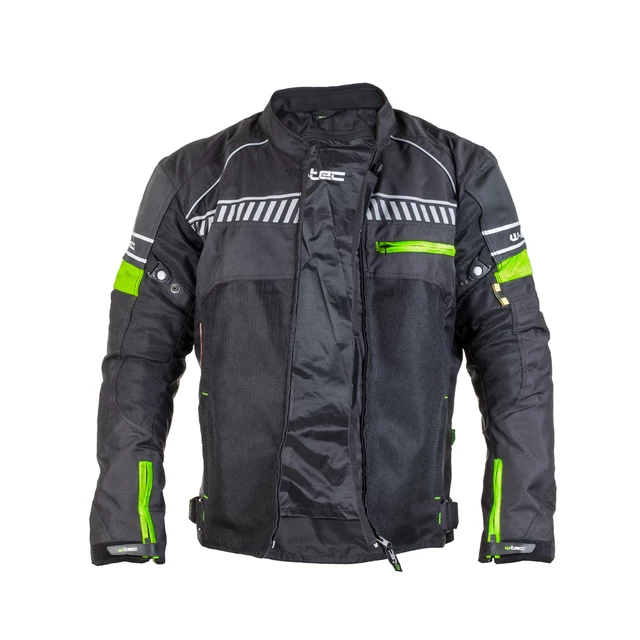 Pánska moto bunda W-TEC Meltsch NF-2301 - 2. akosť - neon zelená-čierna