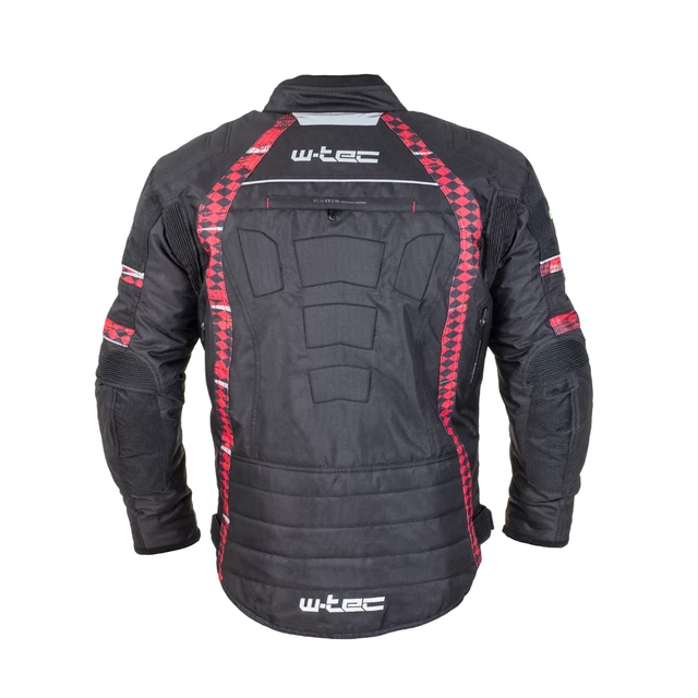 Pánska moto bunda W-TEC Kamicer - čierno-šedá